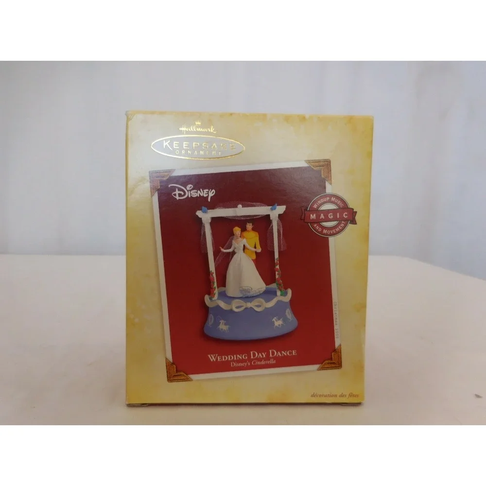 Hallmark Keepsake Ornament Ornament Wedding Day Dance Disney's Cinderella 2005